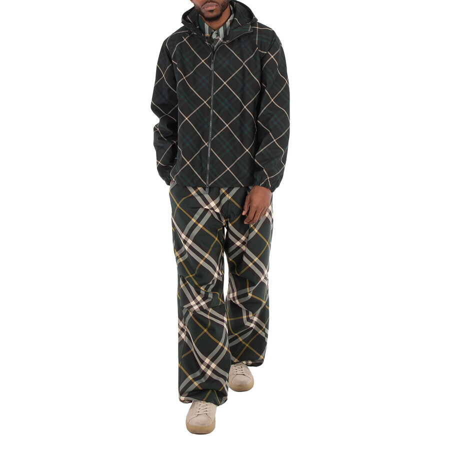Burberry Check Hooded Zip-Up Jacket - 3