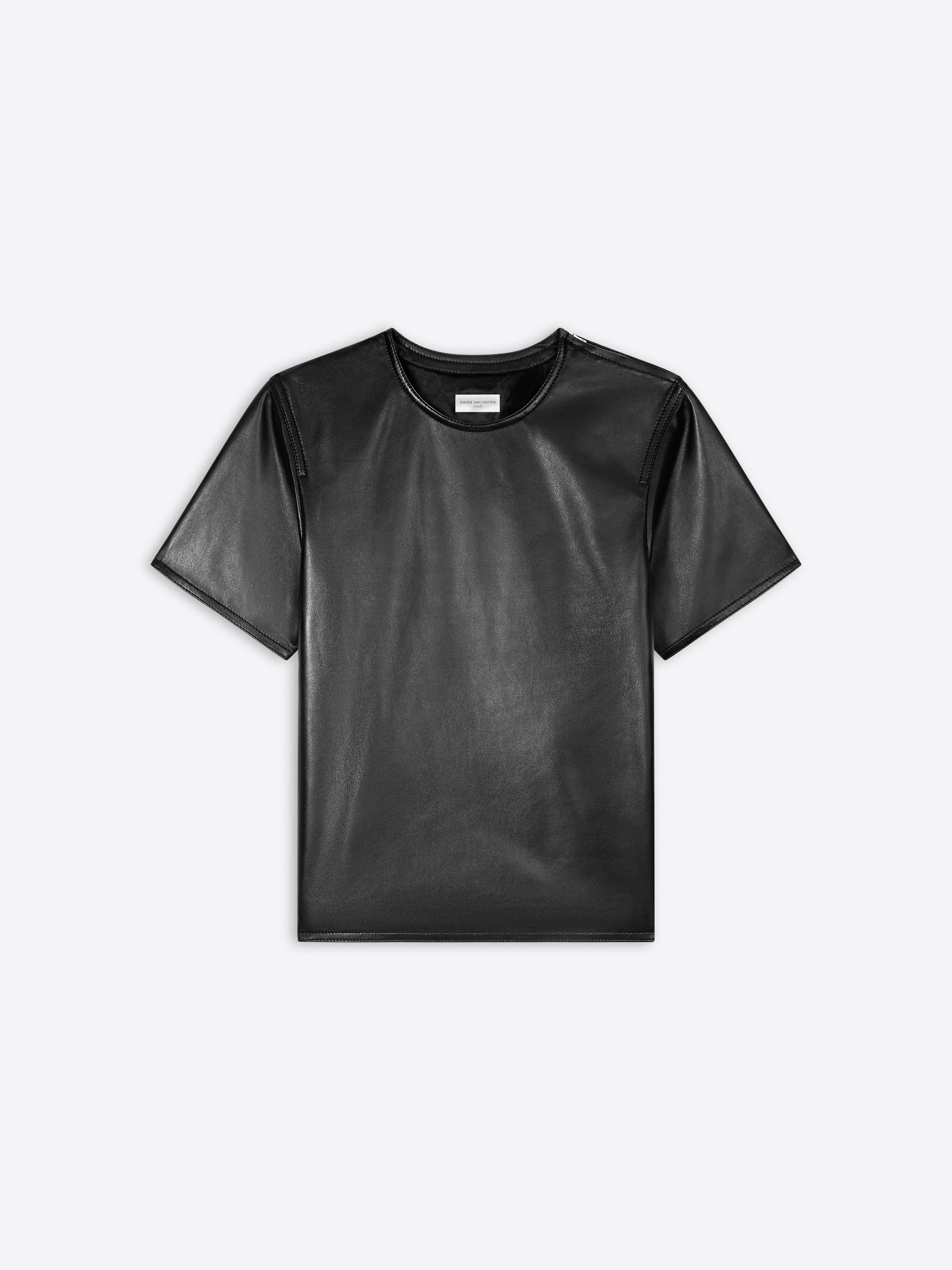 LEATHER T-SHIRT - 1