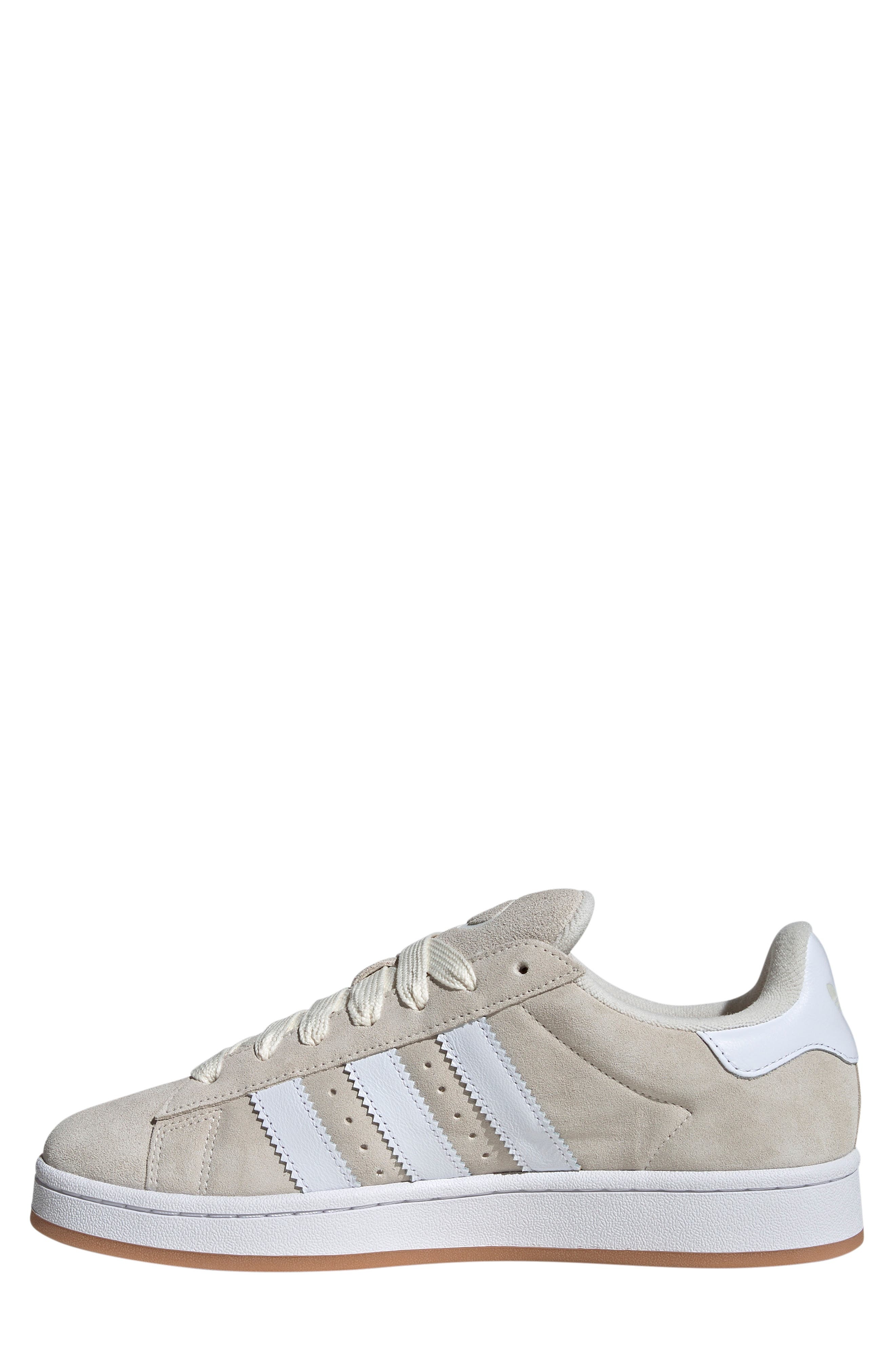 adidas Campus 00s Sneaker in Wonder White/White/Gum at Nordstrom - 6