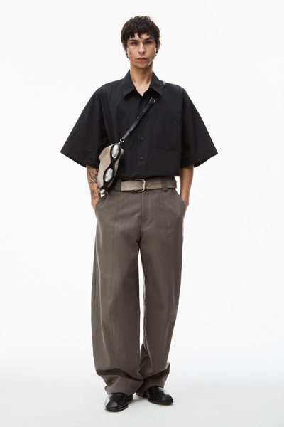 Alexander Wang short sleeve shirt in technical cotton outlook