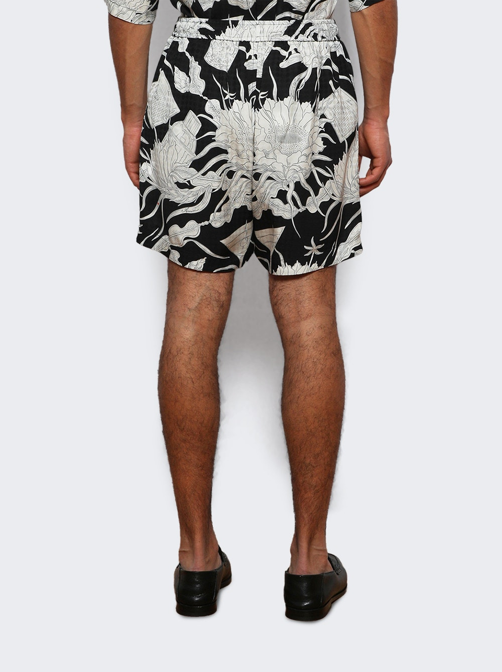 Floral Short Black - 4