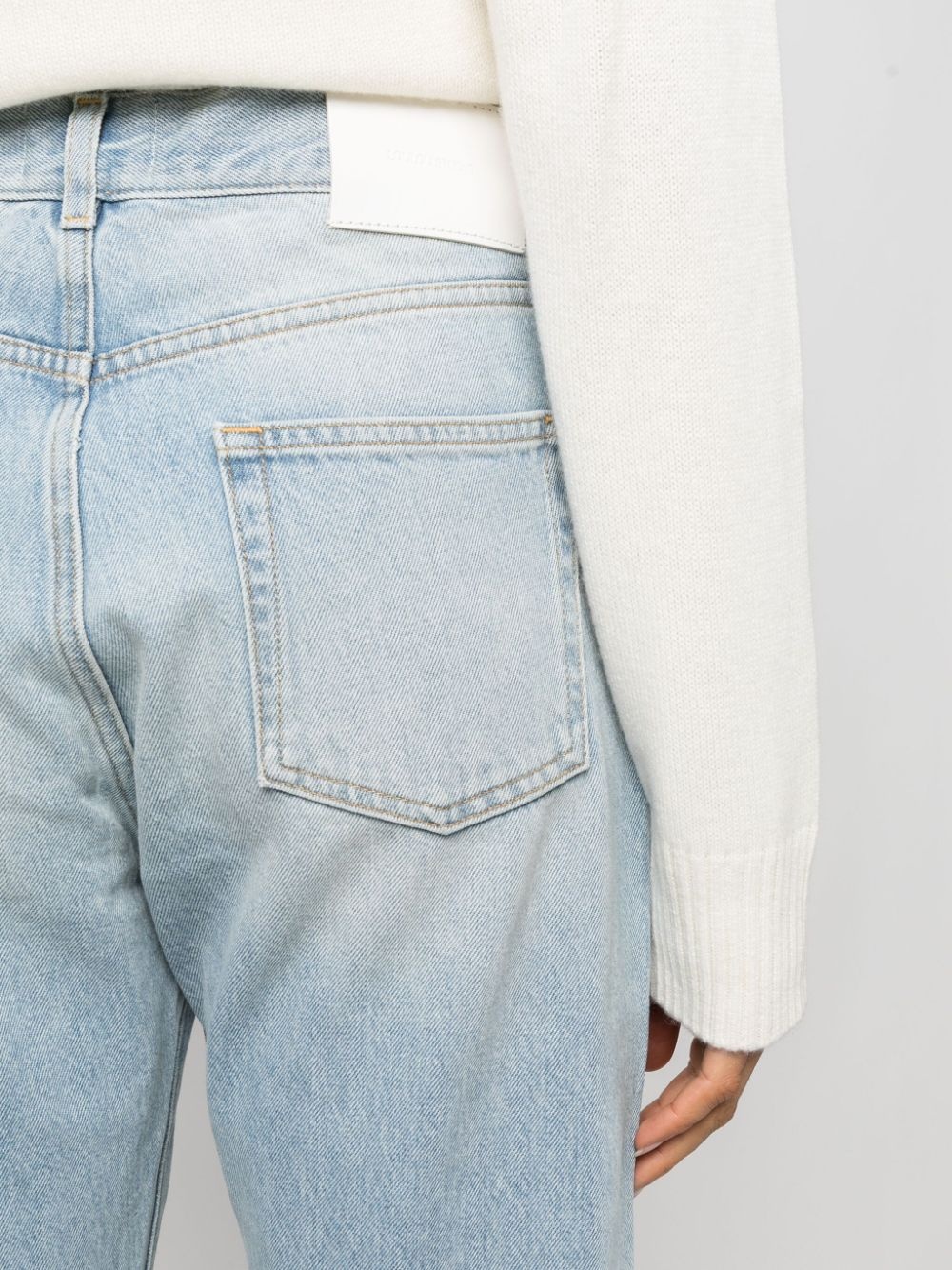 Wular high-rise straight-leg jeans - 5