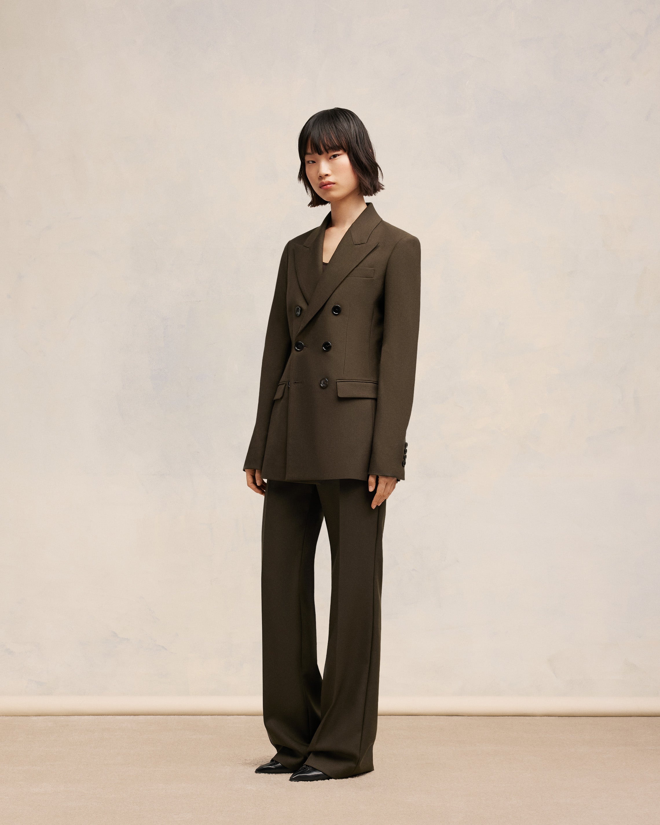 AMI Paris DOUBLE BREASTED JACKET | REVERSIBLE