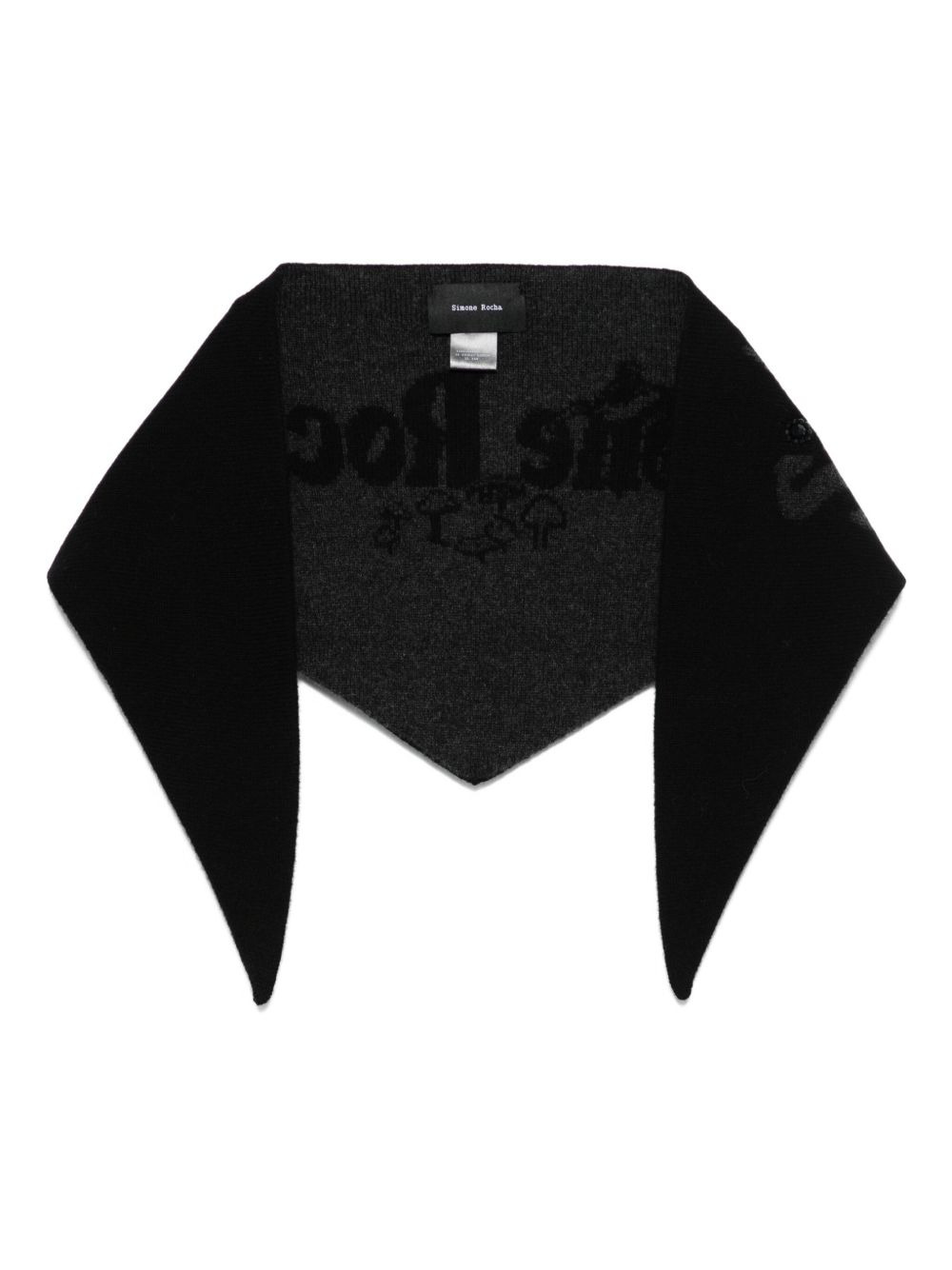 graphic-logo neckerchief - 1