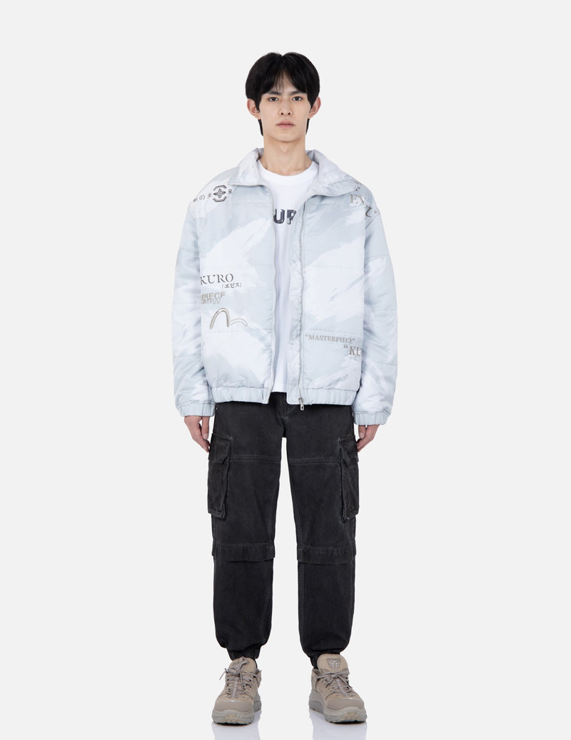 Brush Camouflage Print Padded Jacket 5