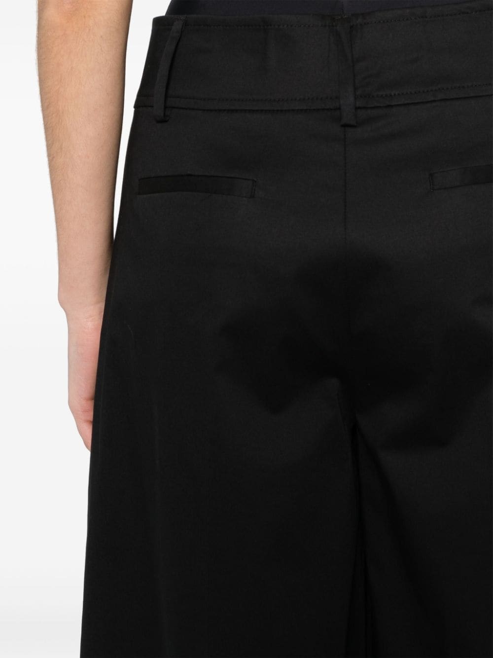 high-waisted wide-leg trousers - 5