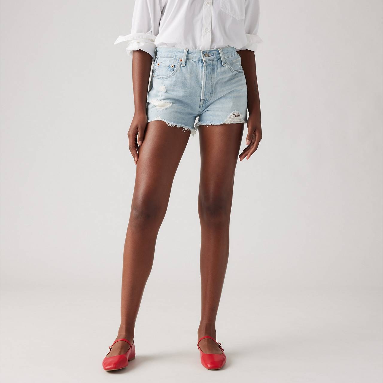 501® ORIGINAL FIT HIGH RISE WOMEN'S SHORTS - 4