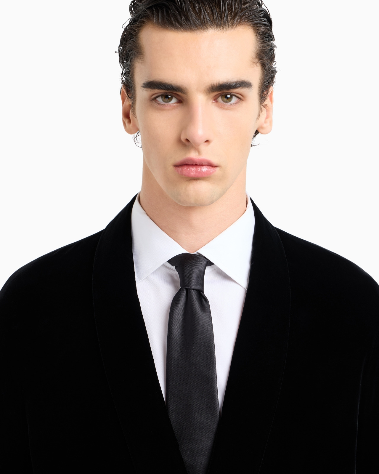 DOUBLE-BREASTED VELVET JACKET - 5