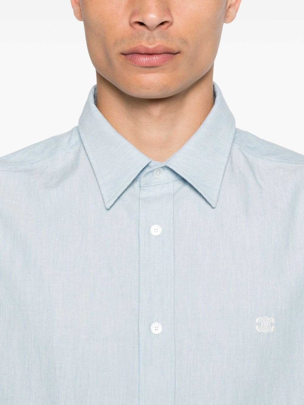 Celine Men Cotton Shirt - 2