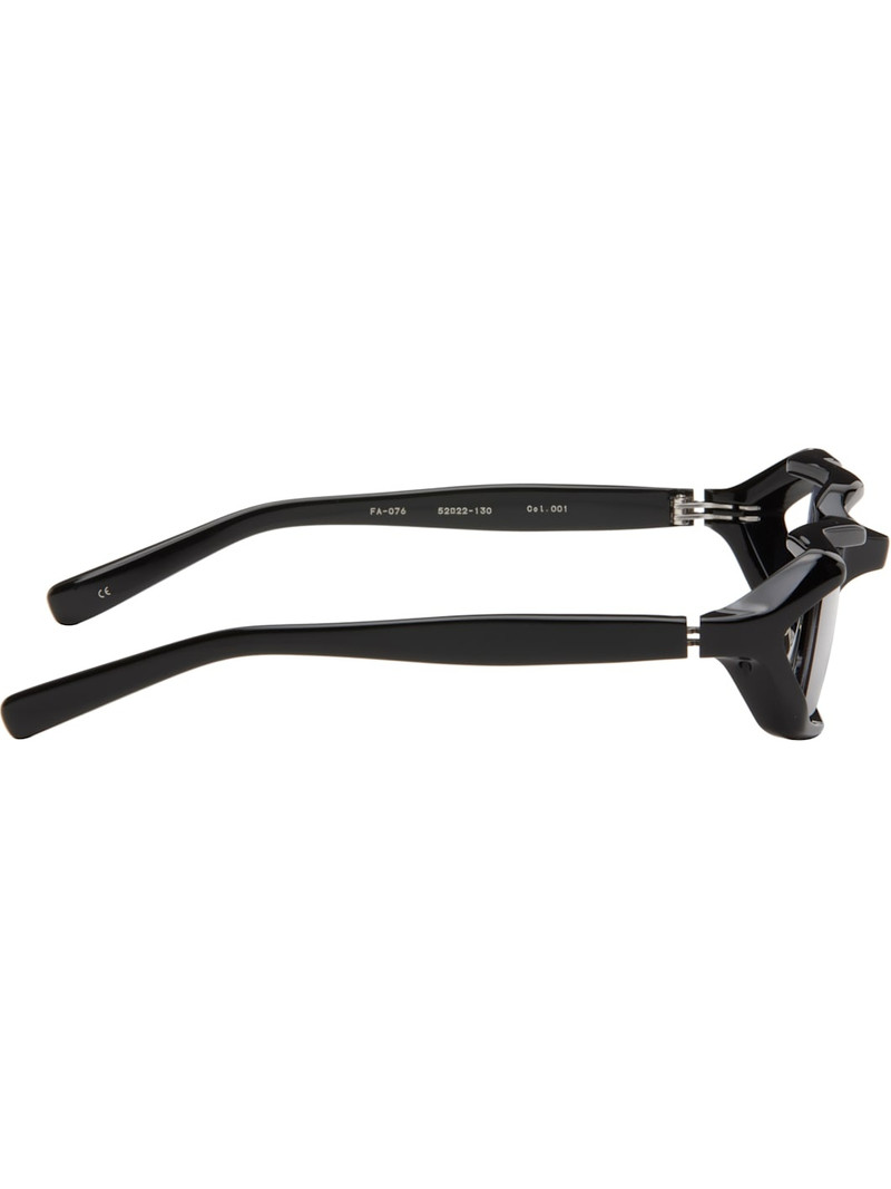 FACTORY900 SSENSE Exclusive Black FA-076 Sunglasses outlook