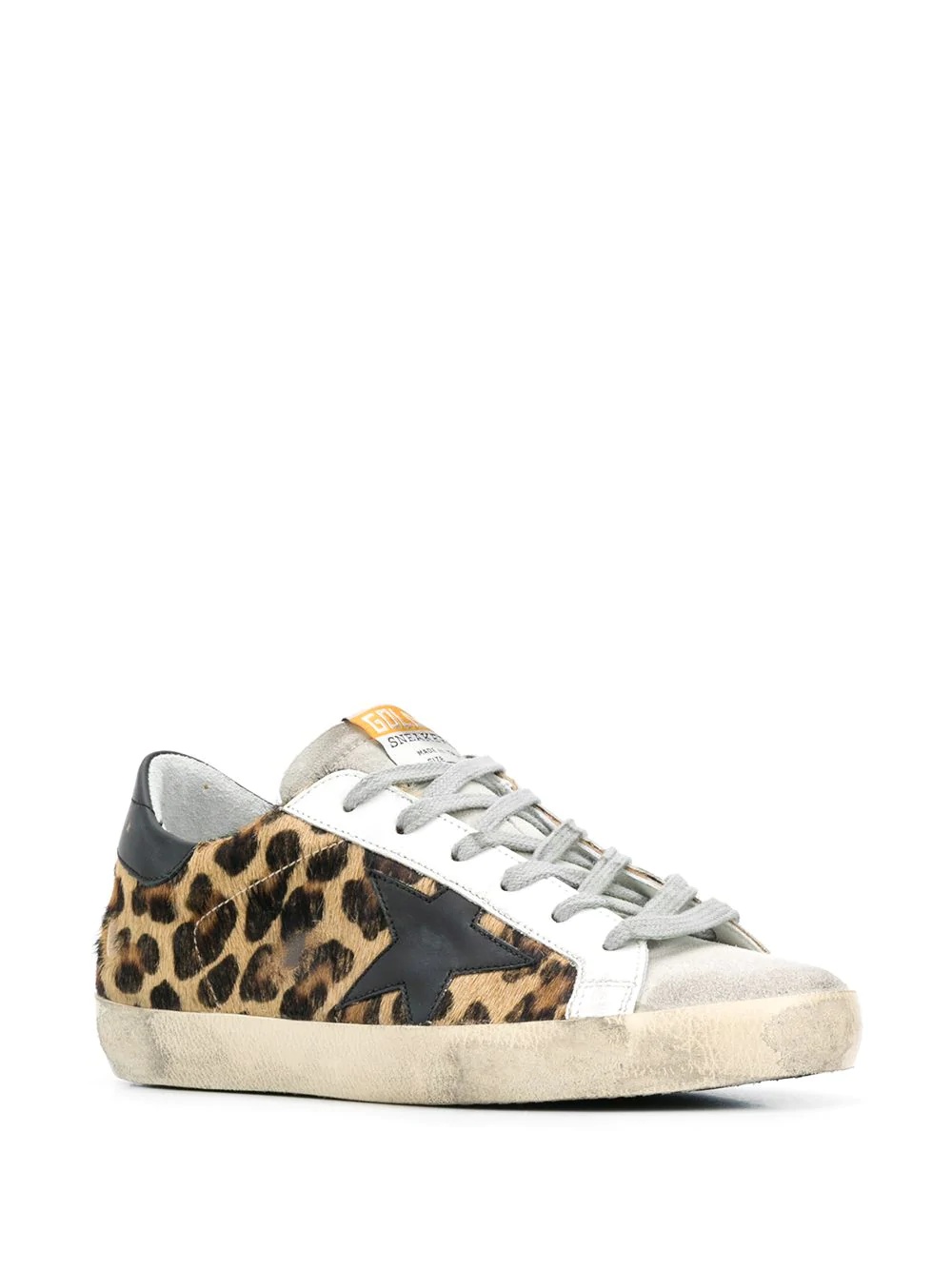 Superstar leopard-print sneakers - 2