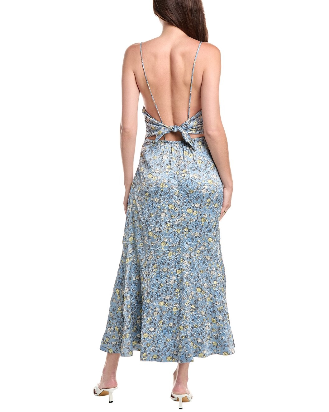 GANNI Satin Slip Dress - 2