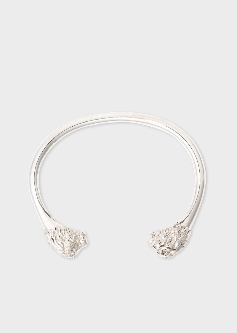 Silver 'Loewenkind' Lion Bangle 1