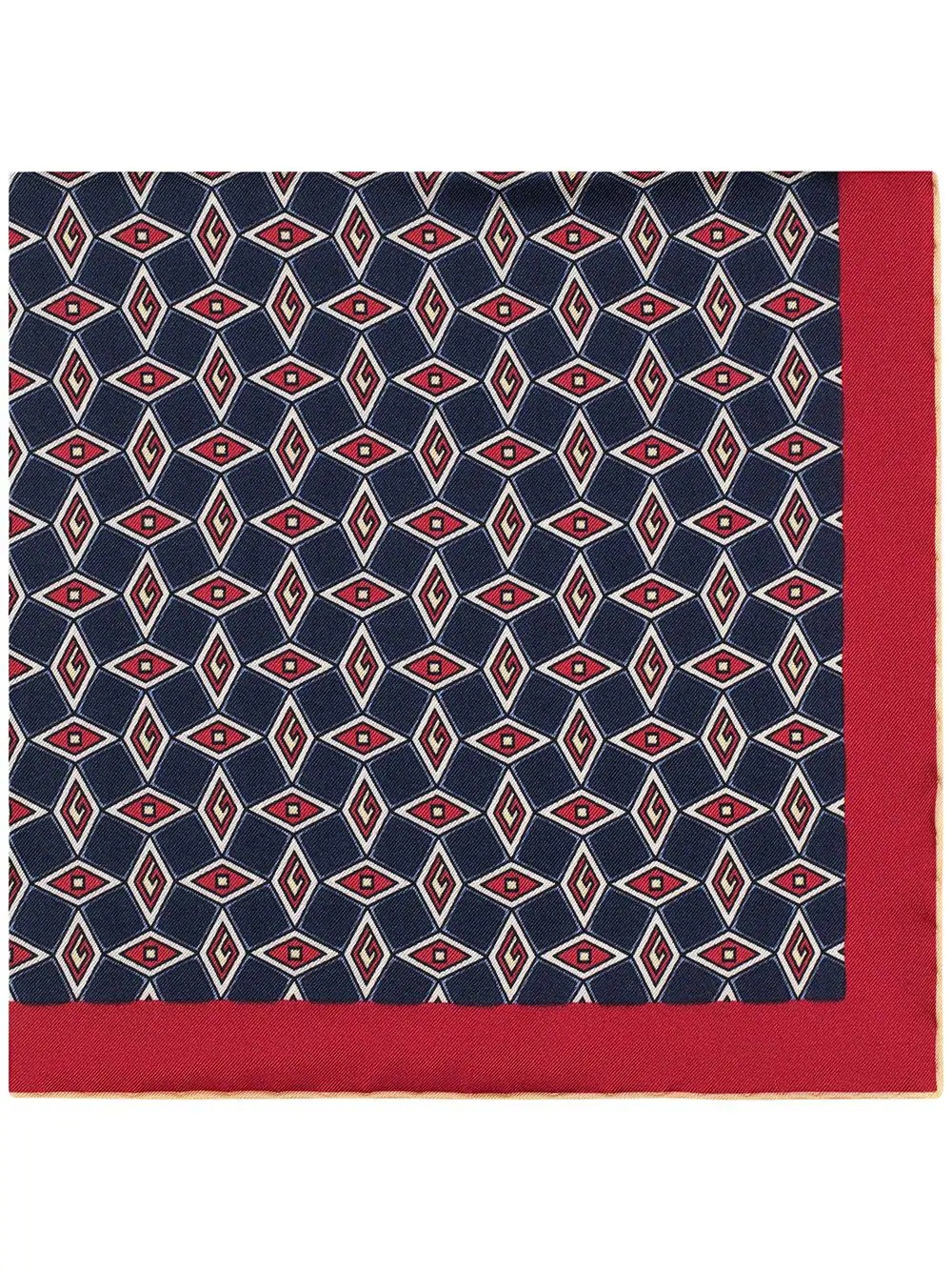 Pocket square with geometric G - 1