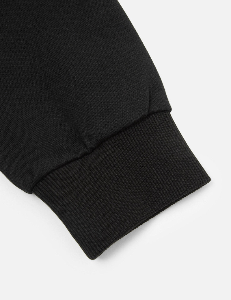 SEAGULL EMBROIDERY WITH KAMON PRINT POCKET RELAX FIT SWEATSHIRT 11