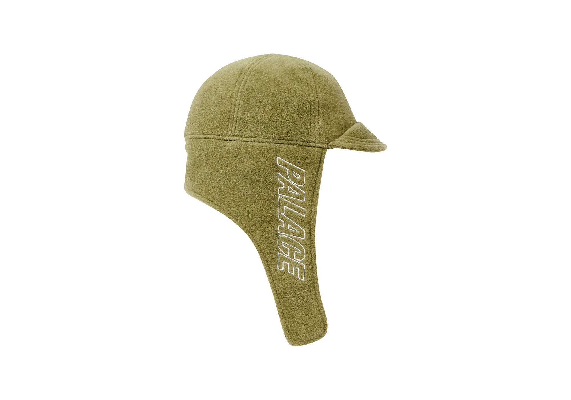 POLARTEC EAR FLAPPER HAT OLIVE - 3