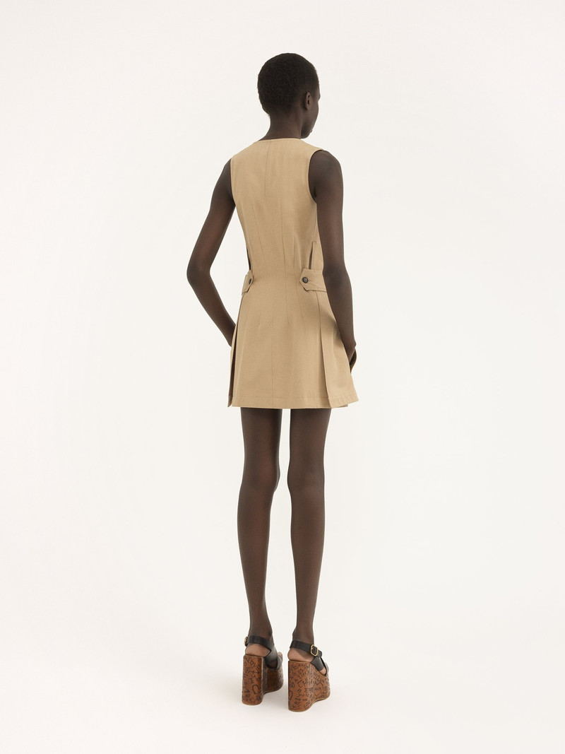 SAHARIENNE DRESS IN COTTON GABARDINE 5