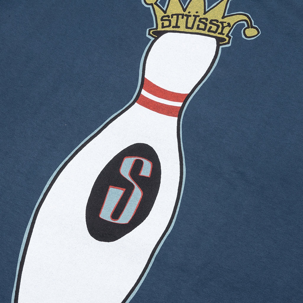KINGPIN PIGMENT DYED TEE - NAVY - 3