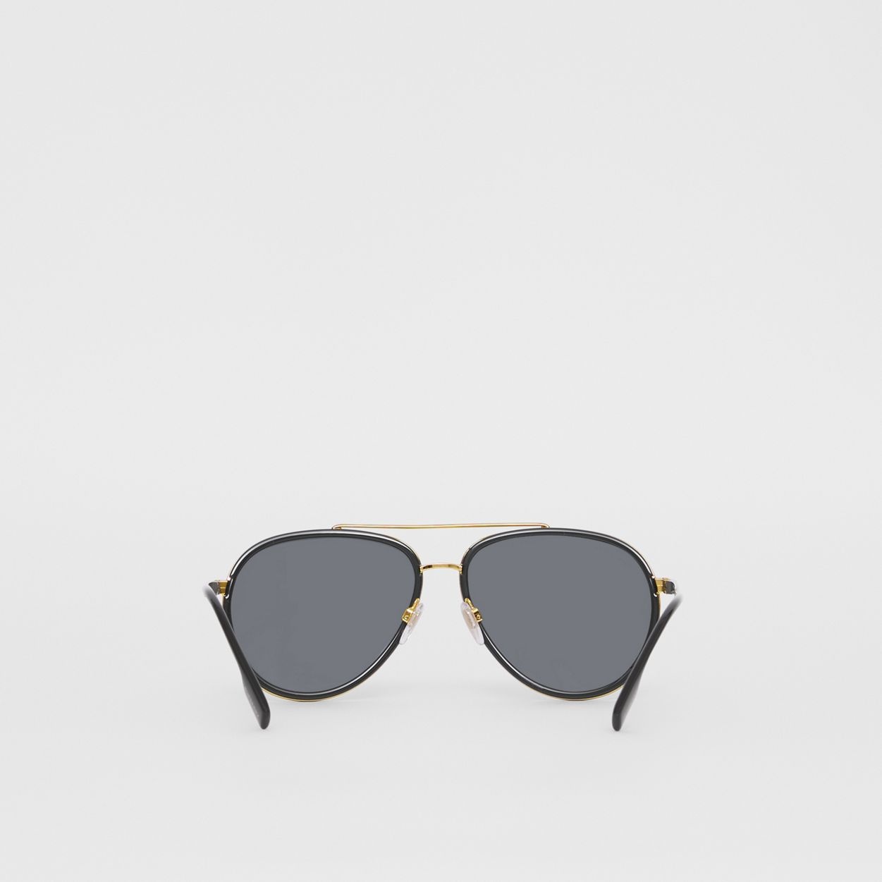 Icon Stripe Detail Pilot Sunglasses - 6