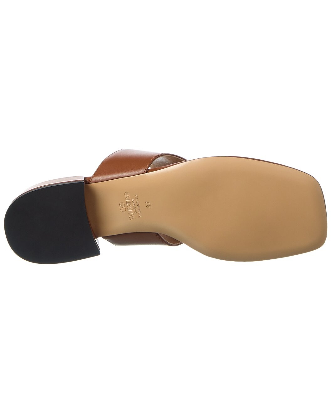 Valentino VLogo Signature Leather Sandal - 4