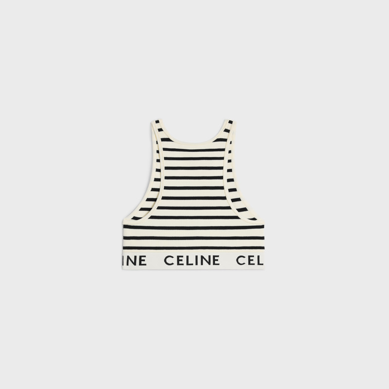CELINE celine bra in athletic knit outlook