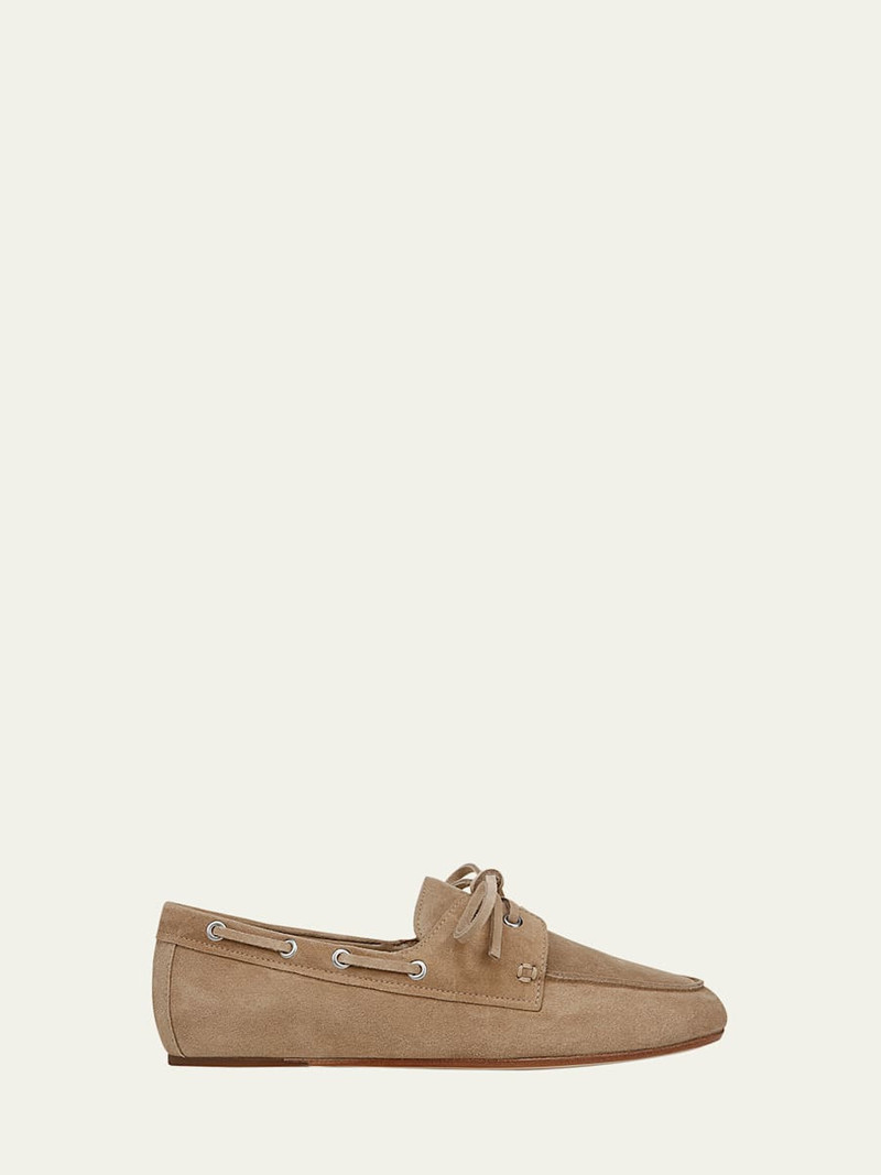 Marin Suede Boat Loafers 1