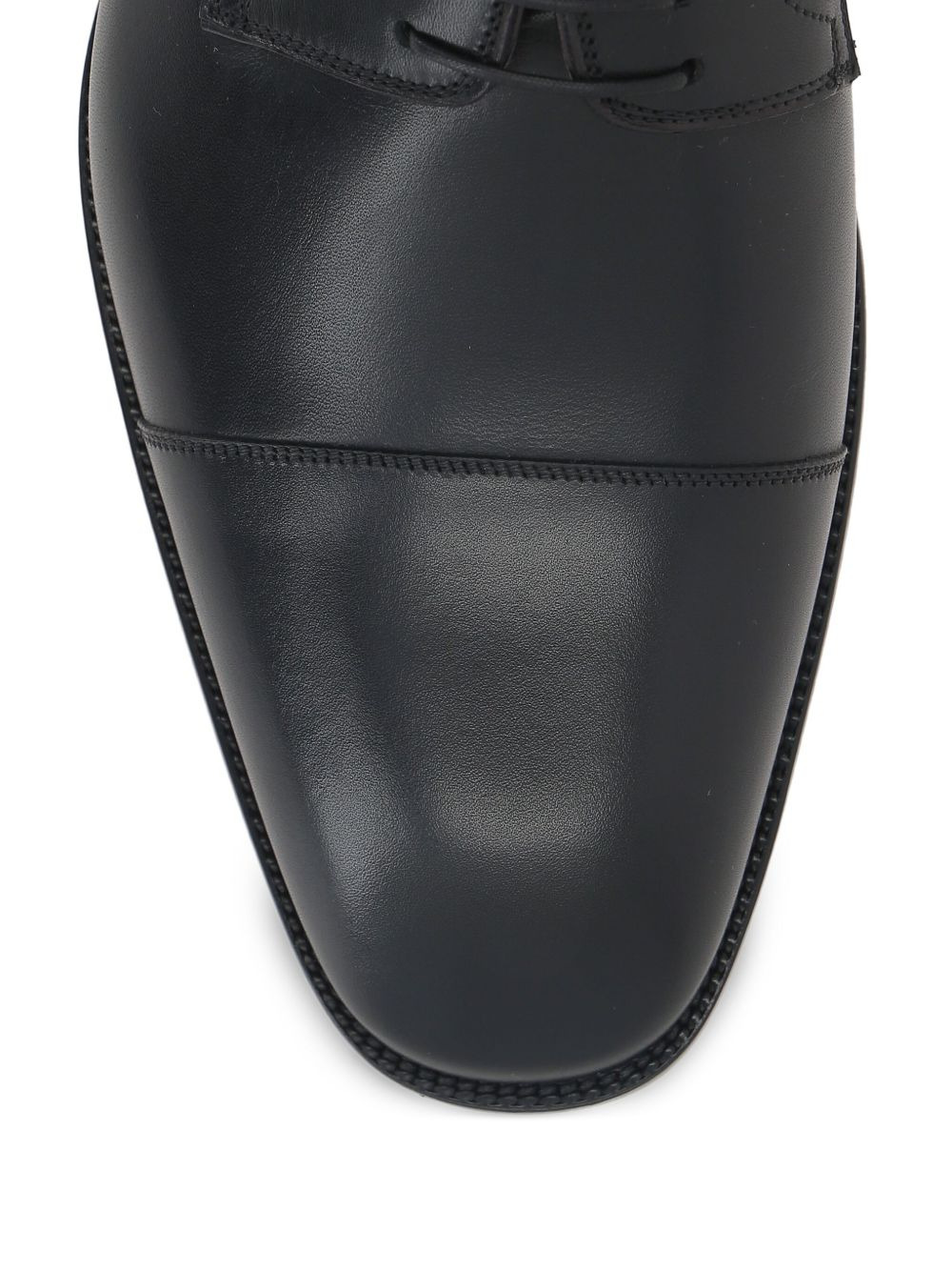 leather derby shoes - 4