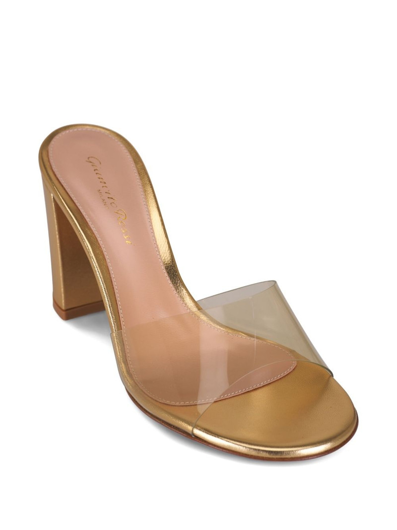 Gianvito Rossi 85mm leather mules outlook