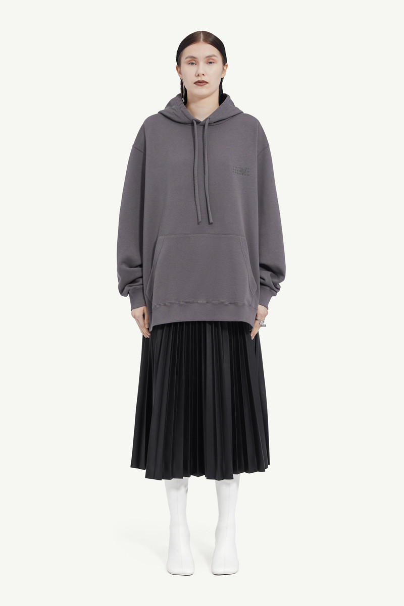 MM6 Maison Margiela Long-sleeve hooded sweatshirt outlook