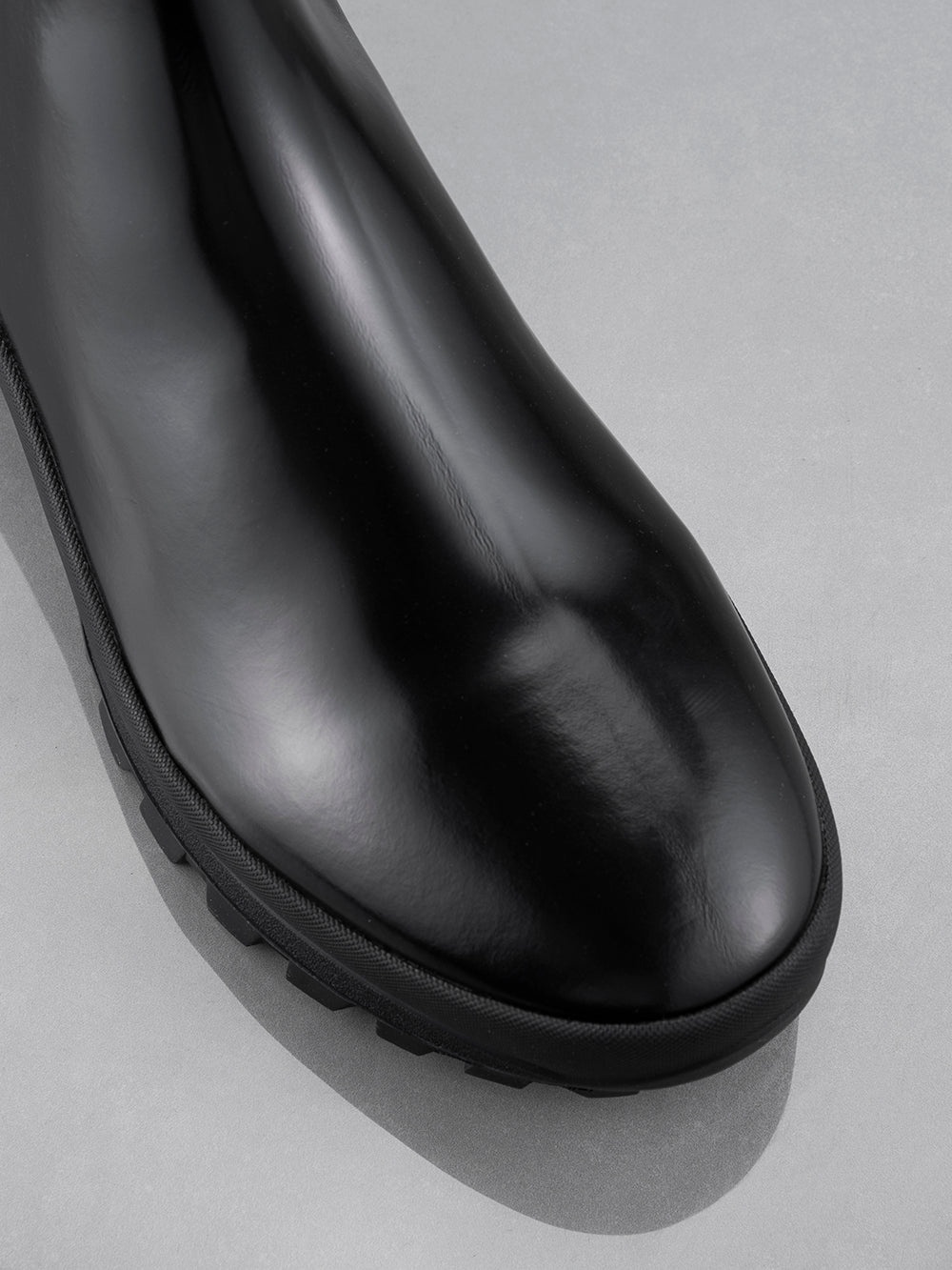 Men's Lug Sole Boot in Noir - 2