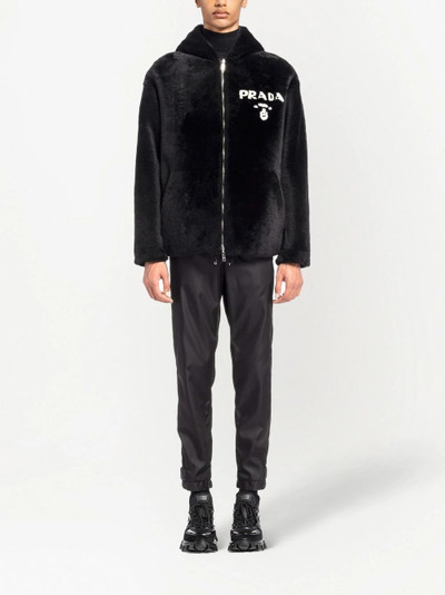 Prada reversible shearling jacket outlook