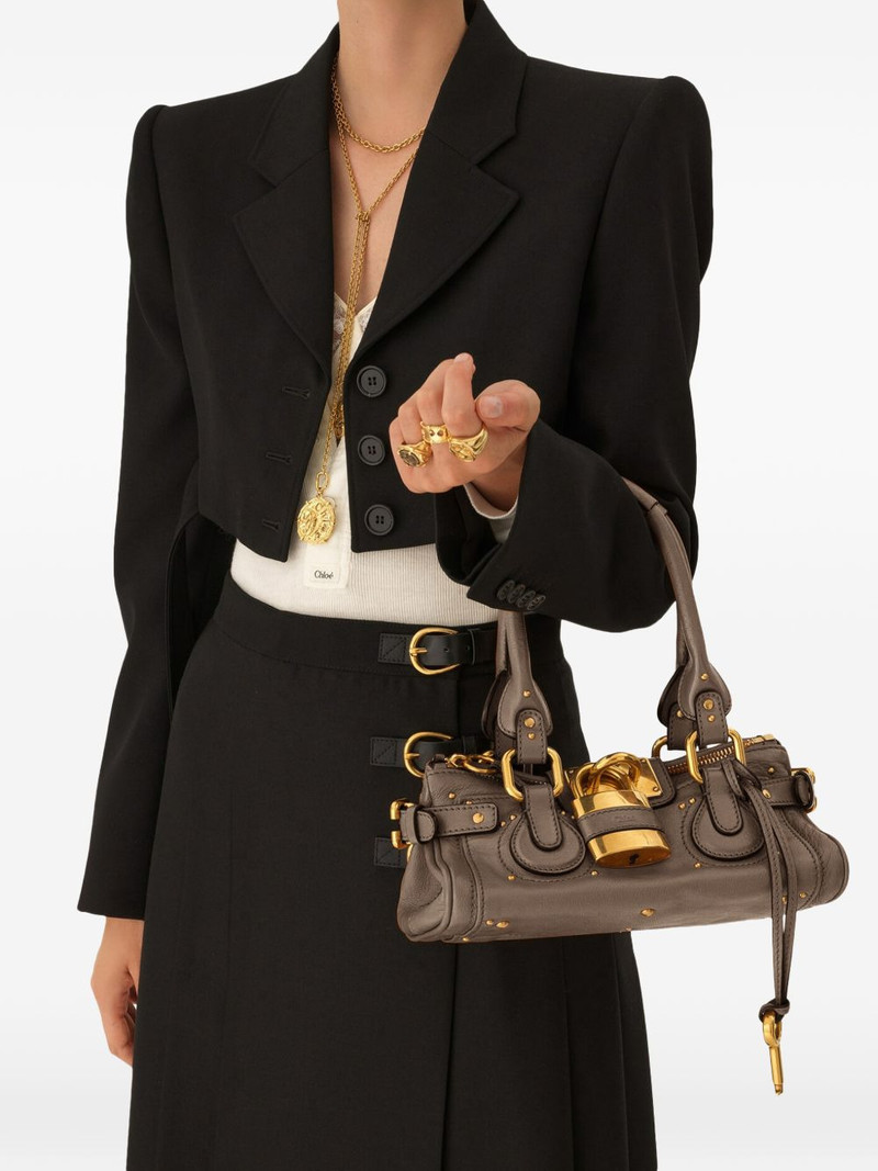 Chloé small Paddington letaher tote bag outlook