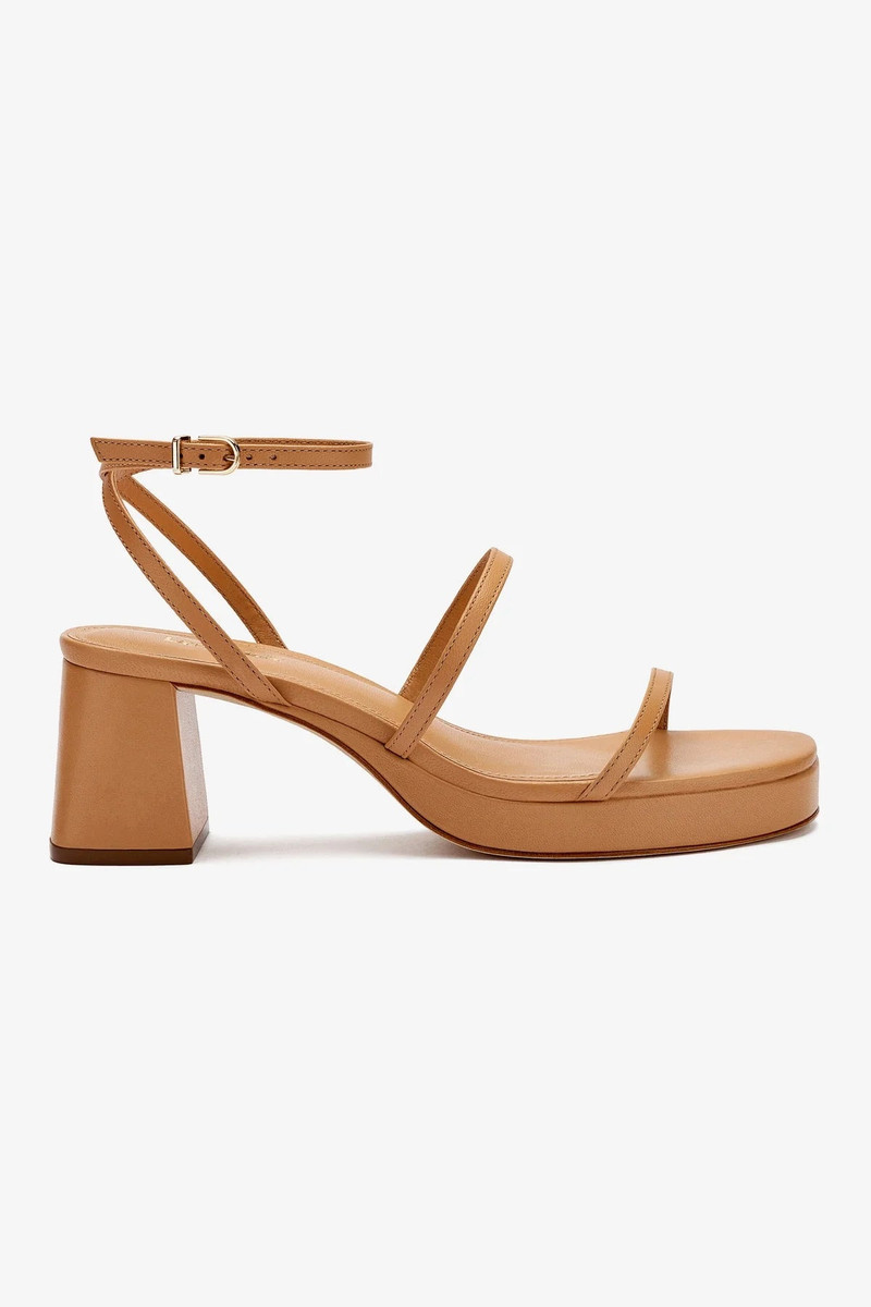 Gio Sandal In Tan Leather 1