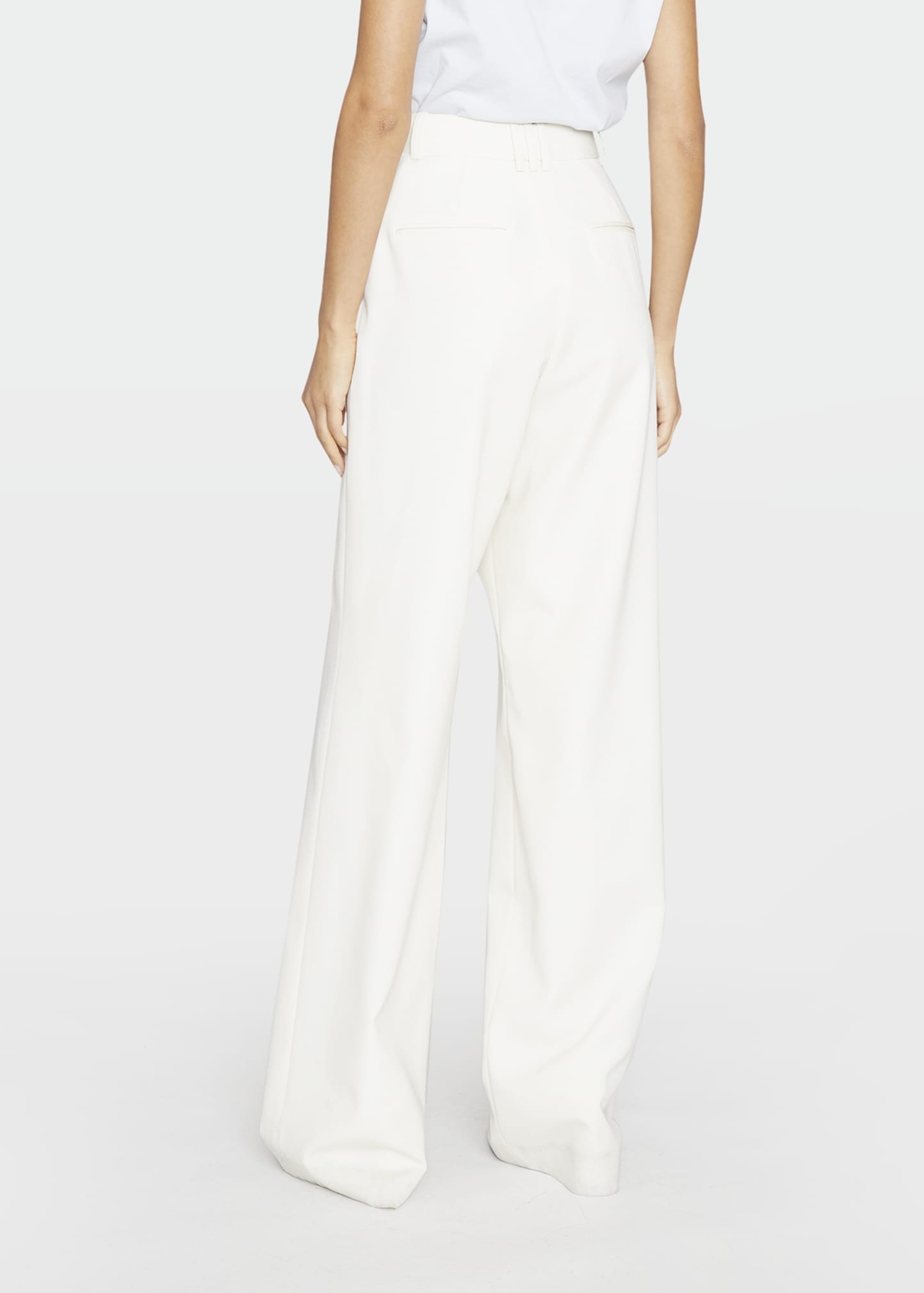 Wide Leg Suiting Trousers - 3