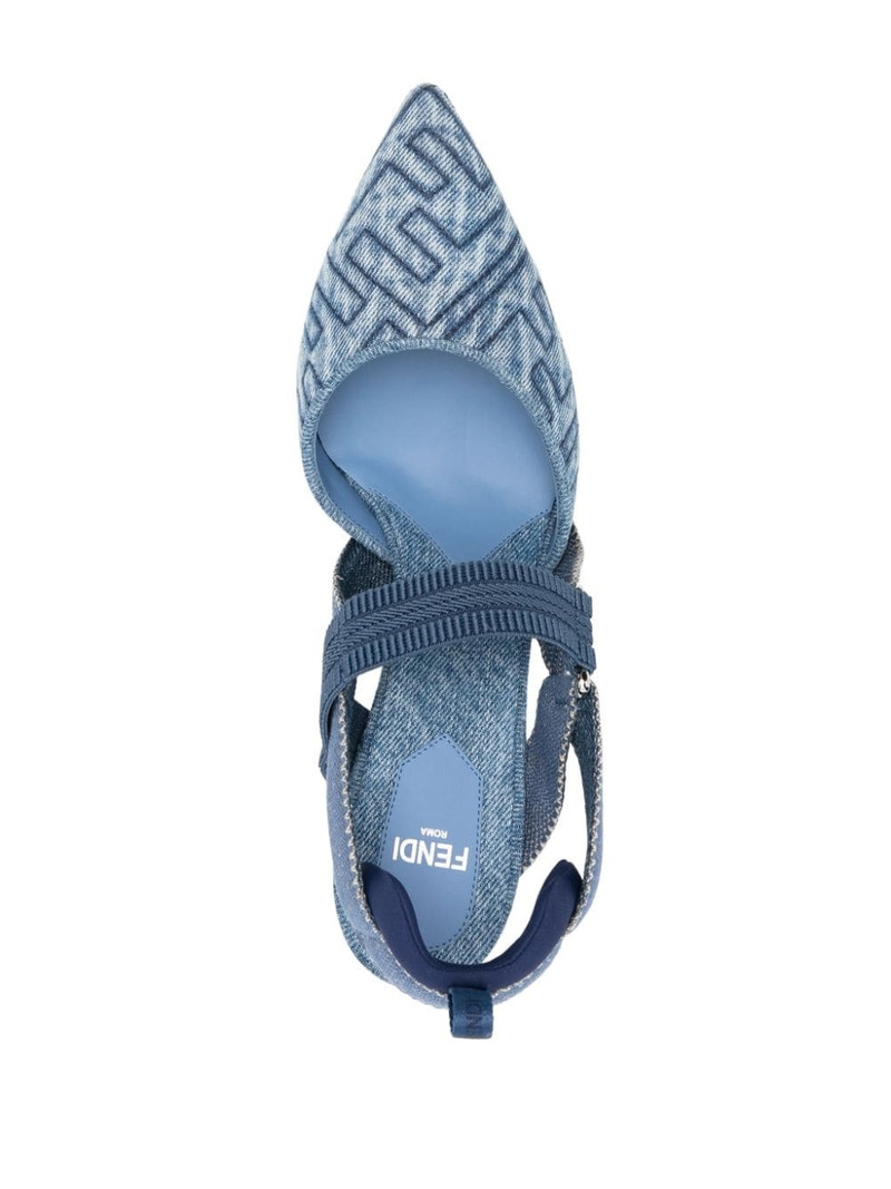 ColibrÃ¬ 85mm denim sandals 4