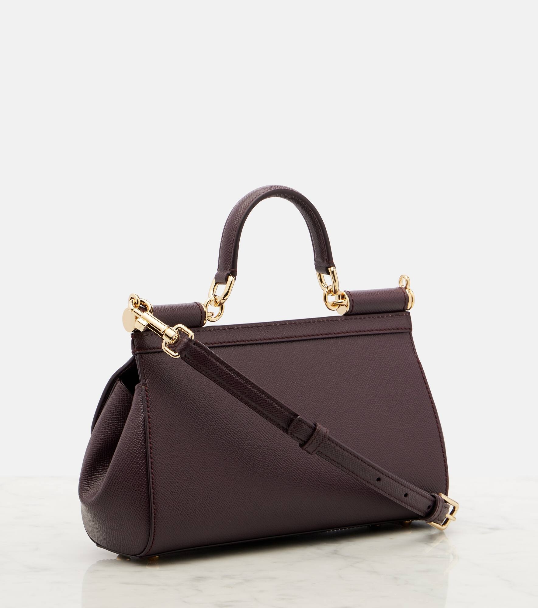 Sicily EW Small leather tote bag - 4