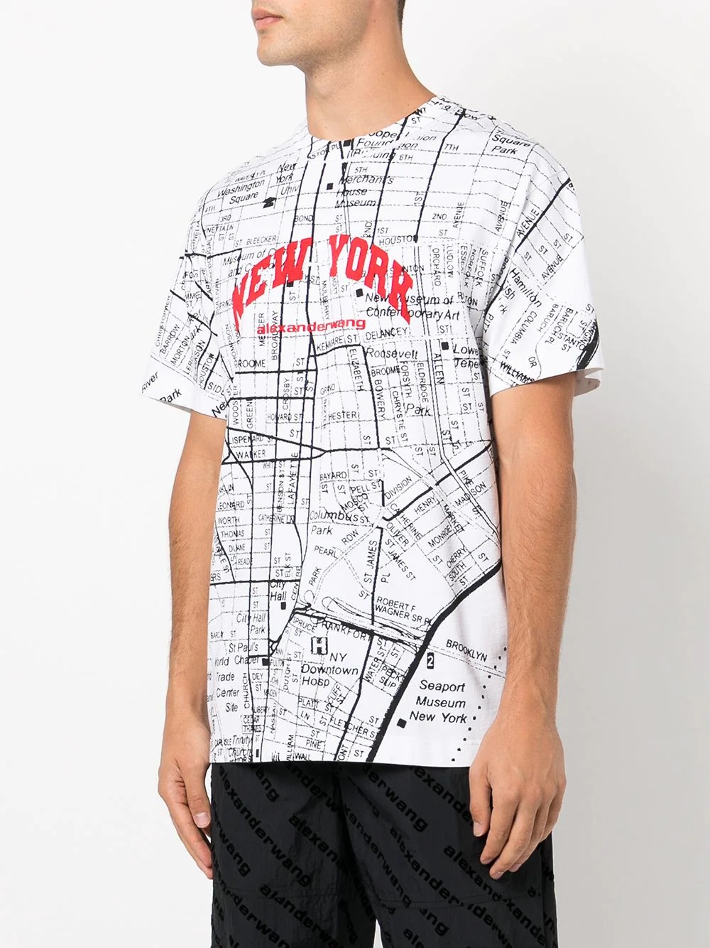 New York-print T-shirt - 4