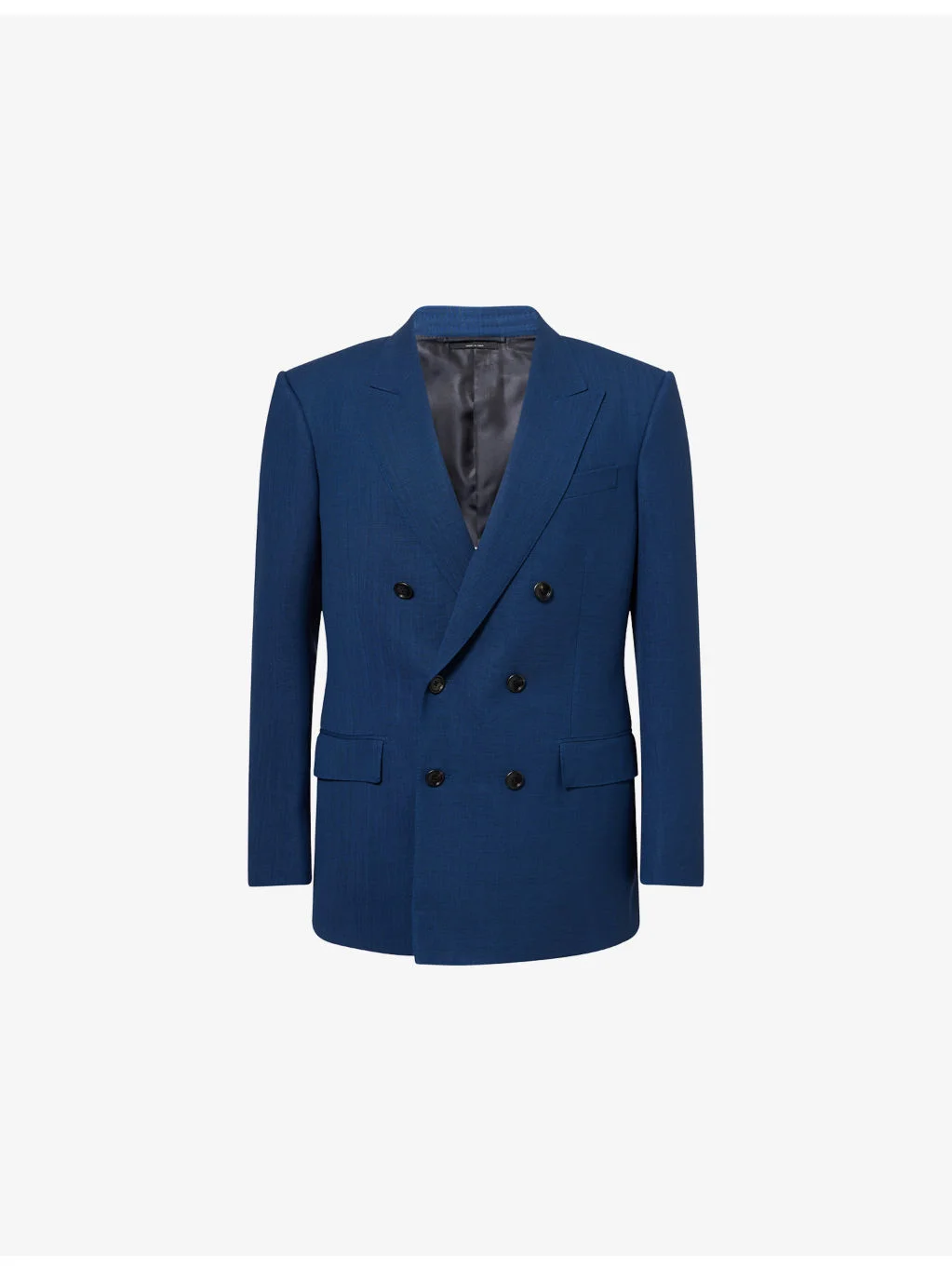 Fresco Double-Breasted Wool Blazer - 1
