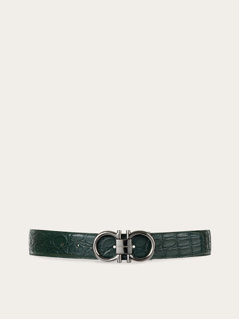 Adjustable Gancini belt 1