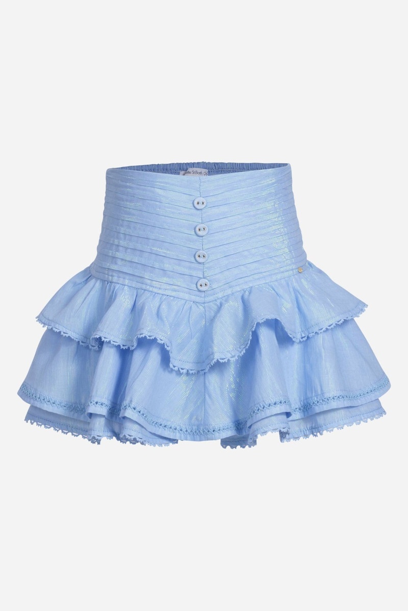 Mini Skirt Alizee for girls - Light Blue 1