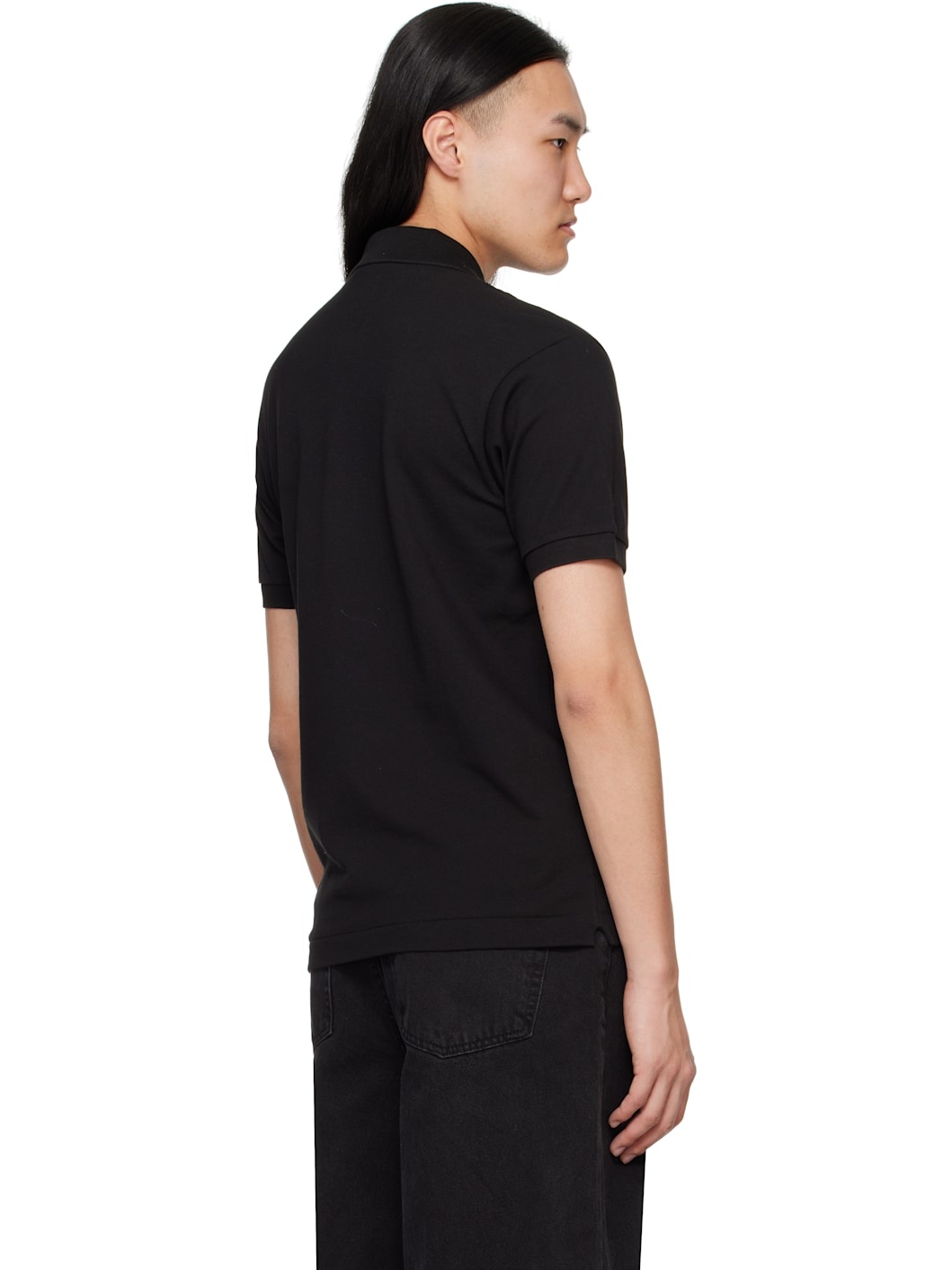 Black Classic Fit Original L.12.12 Polo - 3