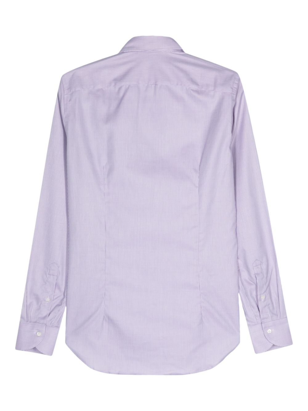 geometric-pattern cotton shirt - 2