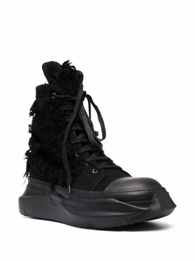 Rick Owens DRKSHDW Abstract high-top sneakers outlook