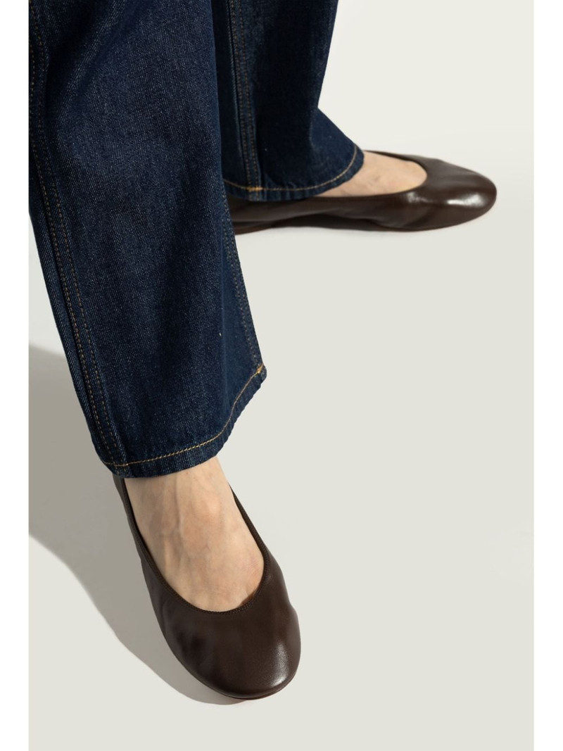 Lanvin leather ballerina shoes outlook