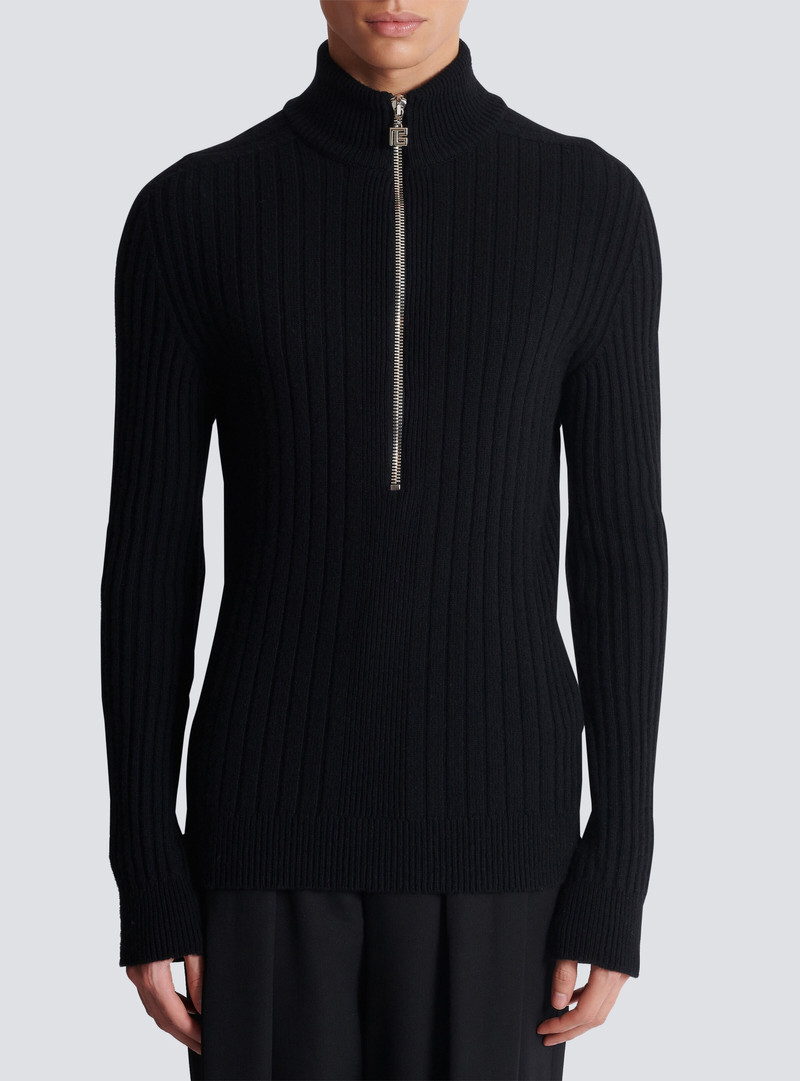 Eco-cashmere high-neck jumper 5
