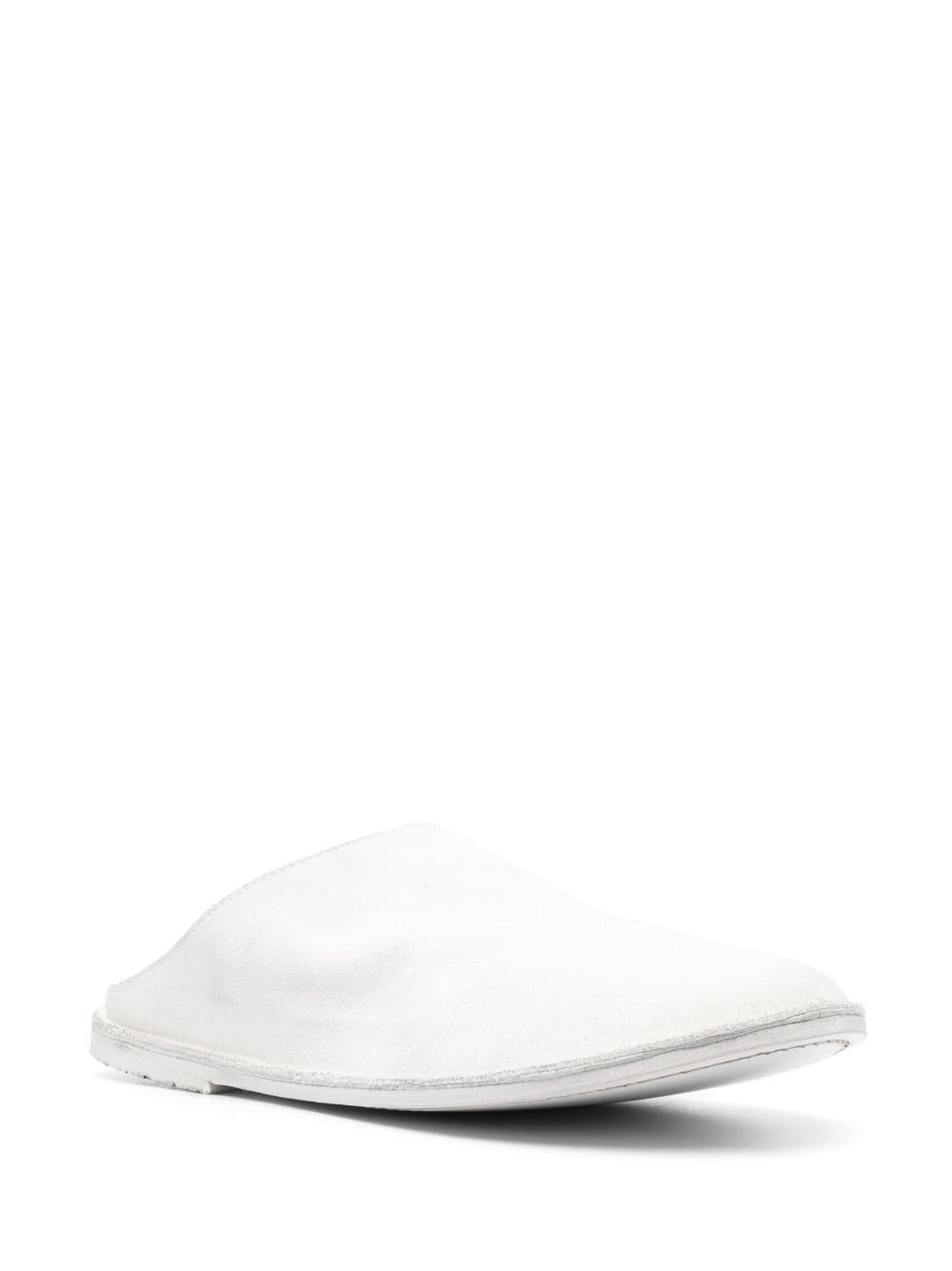 Strasacco round-toe leather slippers - 2