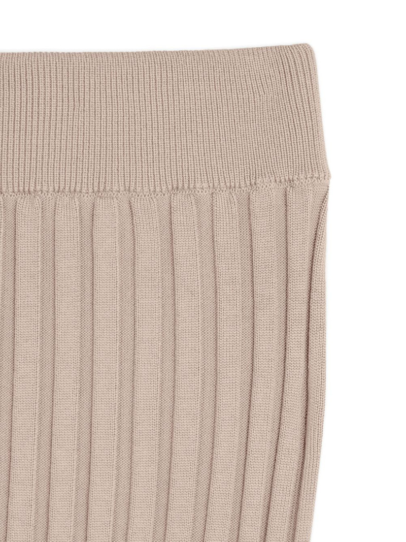 ribbed-knit midi skirt 3