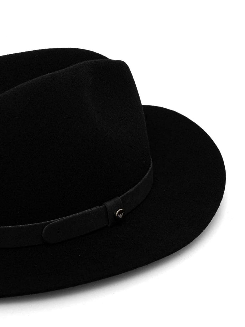 EMPORIO ARMANI wool fedora hat outlook