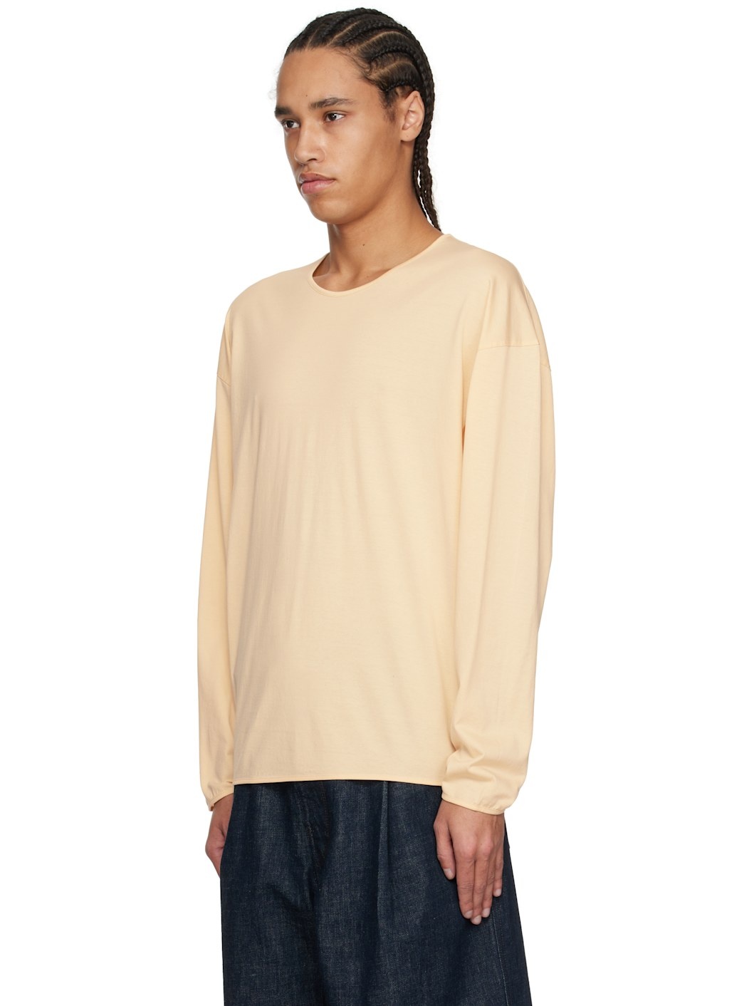 LEMAIRE LS RELAXED TEE サイズS Namu Shop - Lemaire LS Relaxed Tee - Black
