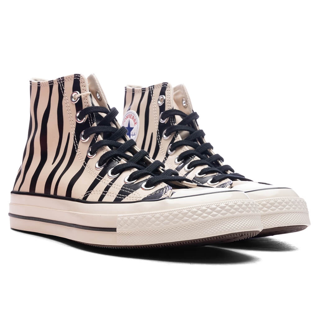 CHUCK 70 HI - LIGHT DUNE/BLACK/EGRET - 2